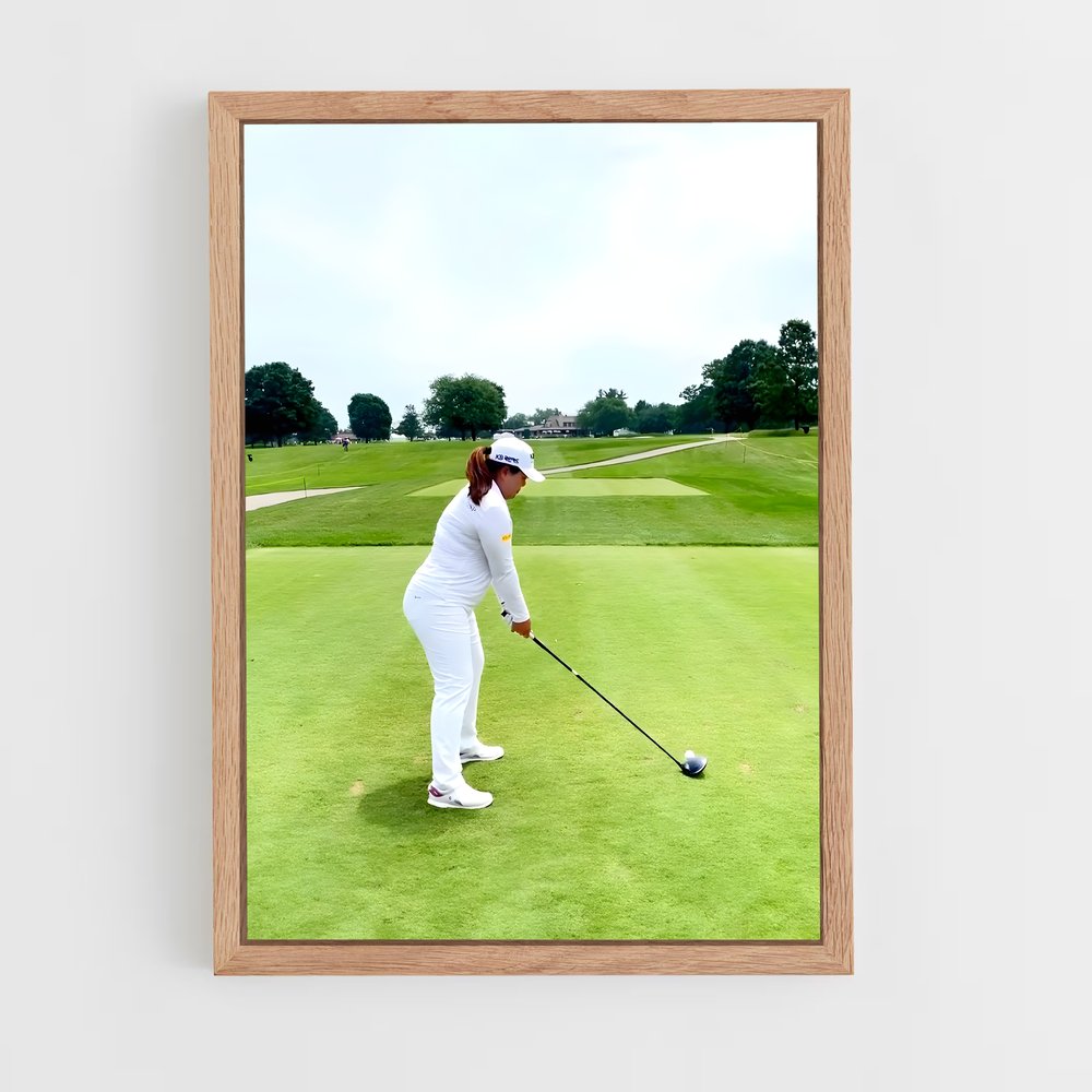 Poster Inbee de park – affiche Golf (vue 4)